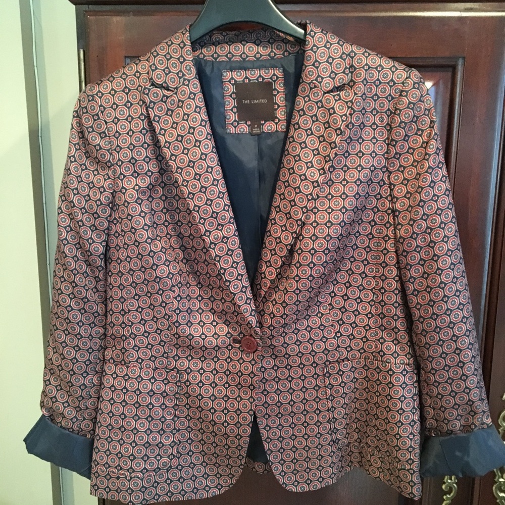 Cute pattern blazer